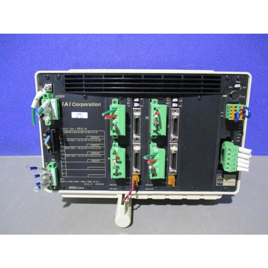 中古 IAI MSCON-C-4-200A-100WAI-150WAI-100WAI-100WAI-CC-0-2 (LBAR61002A011 ...