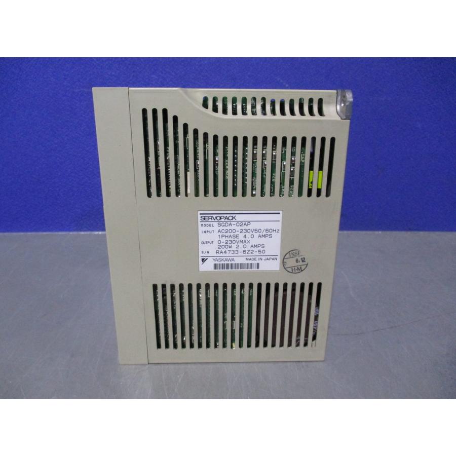 中古 YASKAWA サーボパック SGDA-02AP AC SERVOPACK 200W