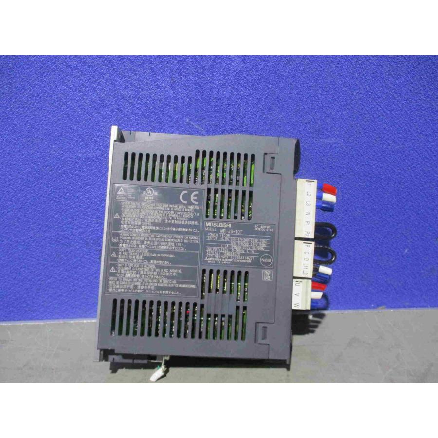 中古 MITSUBISHI AC SERVO MR-J3-10T 100W (LBER60405B237