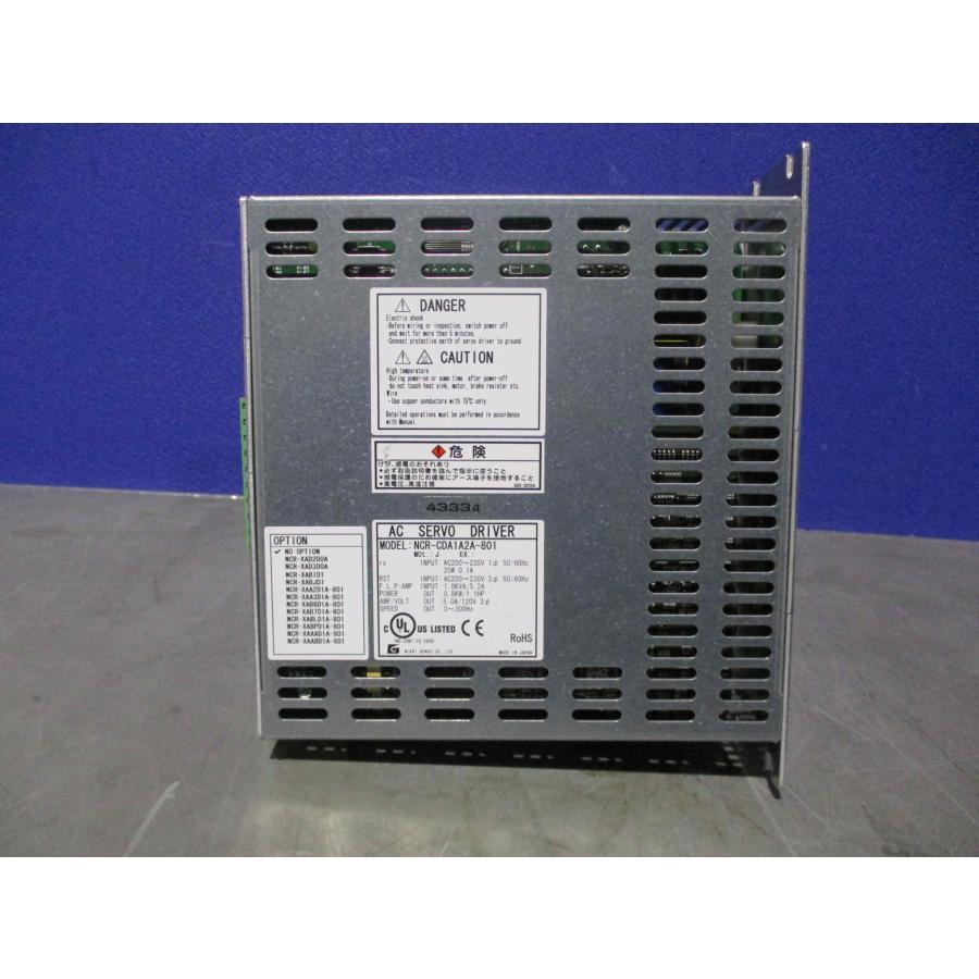 中古 NIKKI DENSO NCR-CDA1A2A-801 サーボ ドライバー (LBER60406C019