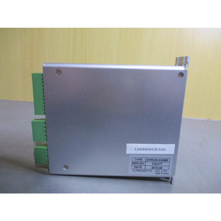 K-PROGETTO KPROS-535MR5相ステッピングモータードライバー 中古K.PROGETTO KPROS-535MR 5相ステッピングモータードライバー