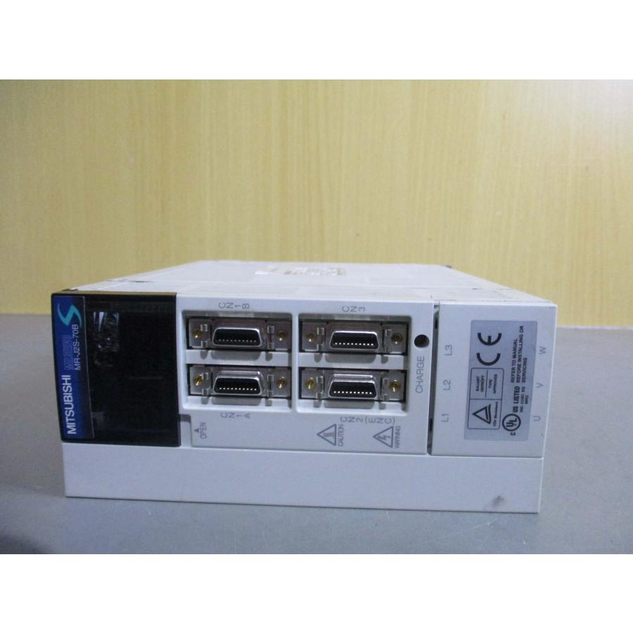中古 MITSUBISHI AC サーボアンプ MR-J2S-70B 750W(LBER60426C179