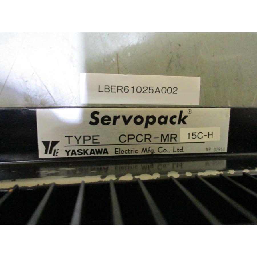 中古 YASKAWA CPCR-MR15C-H Servopack (LBER61025A002