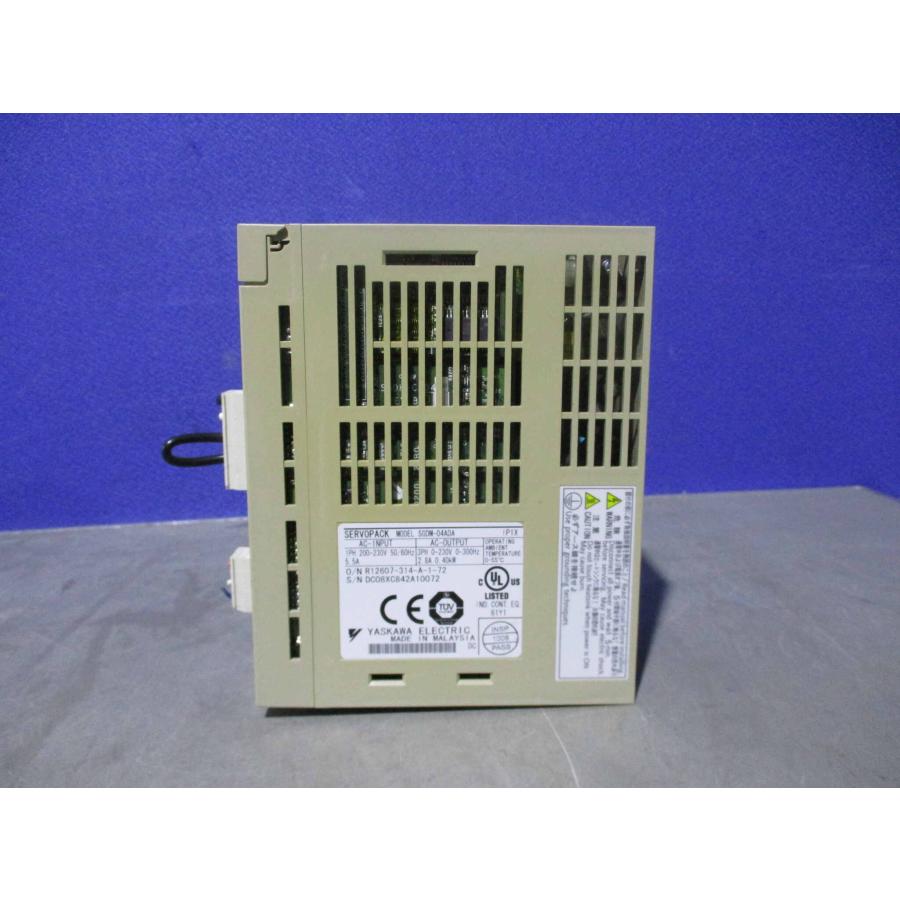 中古 YASKAWA SERVO PACK SGDM-04ADA ACサーボパック (LBFR60405D179