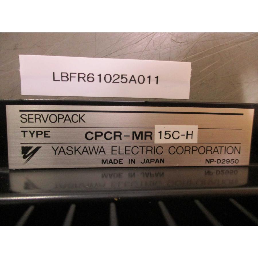 中古 YASKAWA CPCR-MR15C-H SERVO PACK (LBFR61025A011
