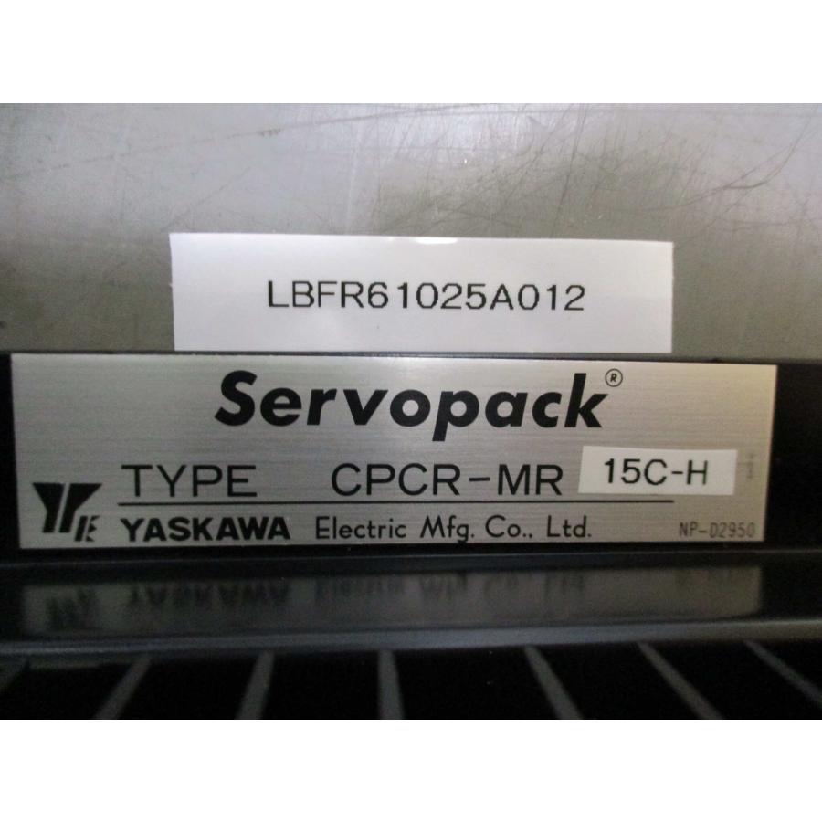 中古 YASKAWA CPCR-MR15C-H SERVO PACK (LBFR61025A012