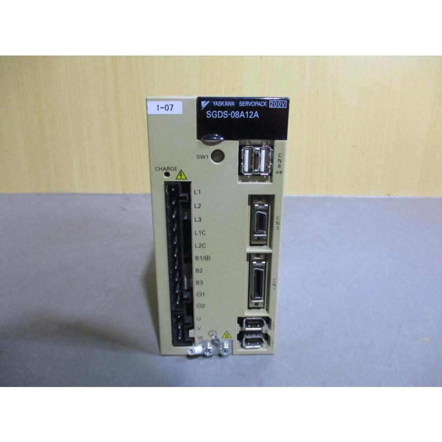 YASKAWA サーボパック SGDS-08A12A 200V　中古品 安川電機 ACサーボパック SGDS-08A12A (ソフトVer0020・06年製) | 保守
