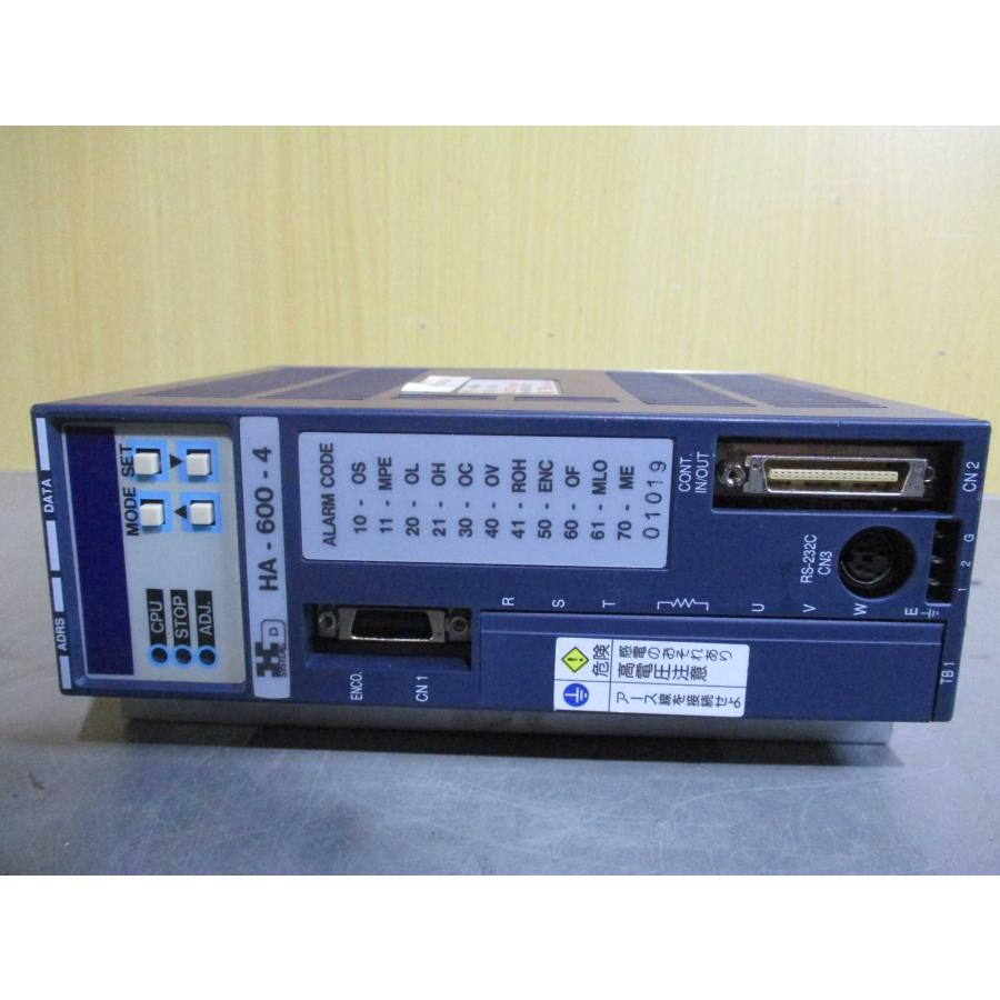 中古 HD SYSTEM HARMONIC DRIVE SYSTEMS HA-600-4 FHA-40B-1636-E150