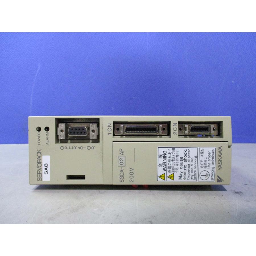 YASKAWA サーボパック SGDA-02AP AC SERVOPACK 中古 YASKAWA サーボパック SGDA-02AP AC SERVOPACK 200W