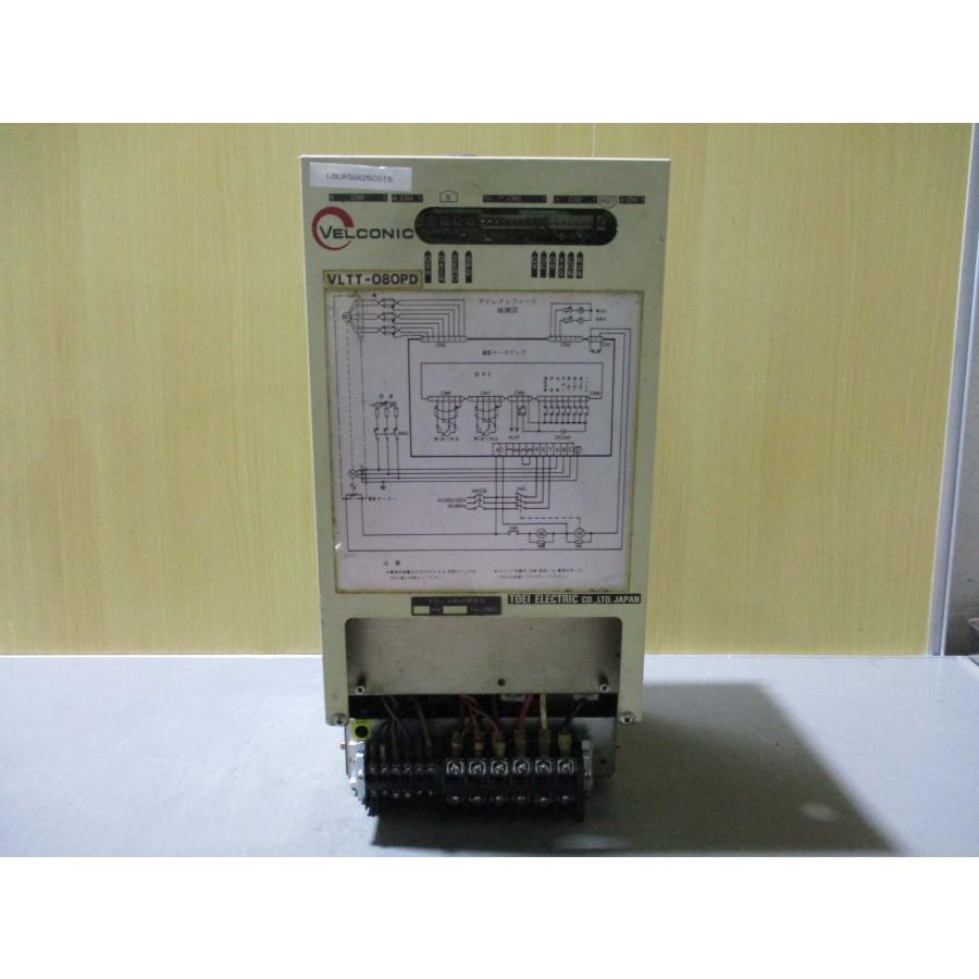 中古 VELCONIC TOEI ELECTRIC VLTT-080PD VLBS-A37012(LBLR50425C015 