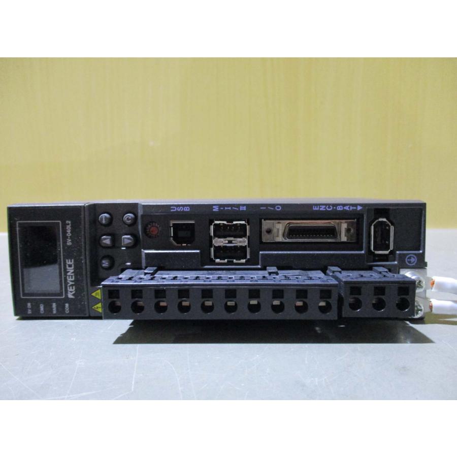 中古 KEYENCE AC SERVO SV-040L2 ACサーボアンプ 400W(LBNR50323B039 