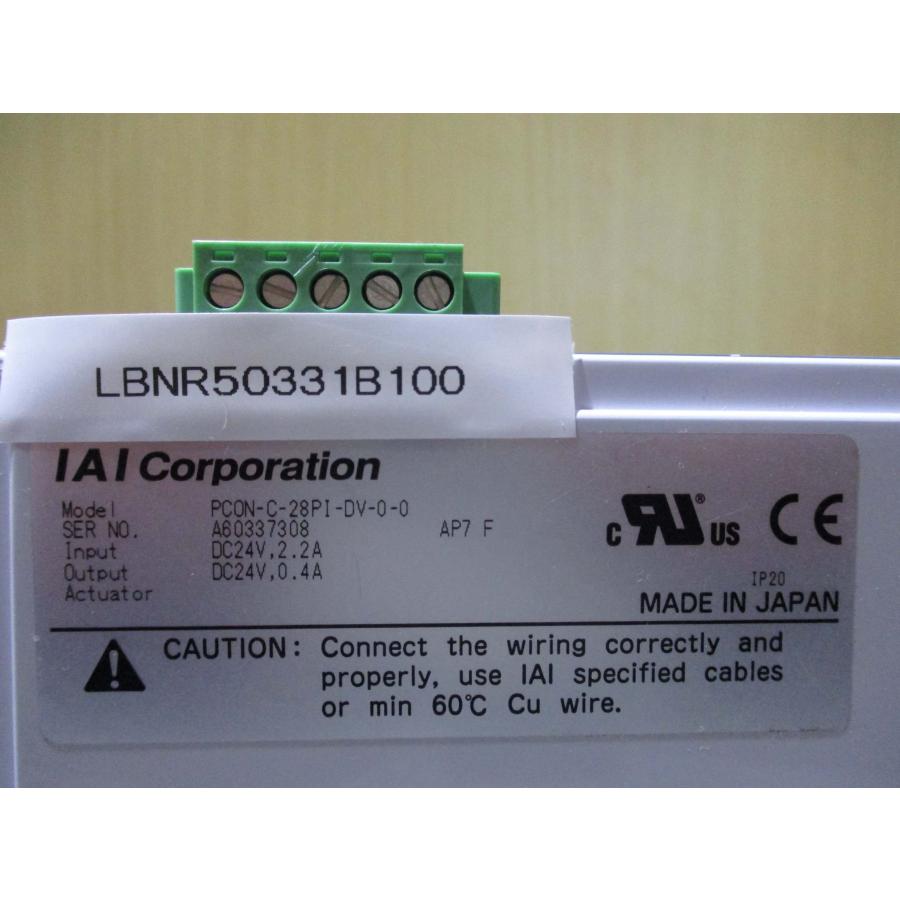 中古 IAI PCON-C-28PI-DV-0-0 ACTUATOR CONTROLLER(LBNR50331B100 ...