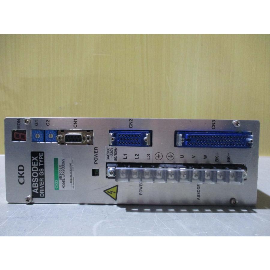 3F100025 CDK サーボドライABSODEX AX9000GS保証付き アブソデックス(ABSODEX) AX1000T・AX2000T・AX4000T｜機器商品｜CKD