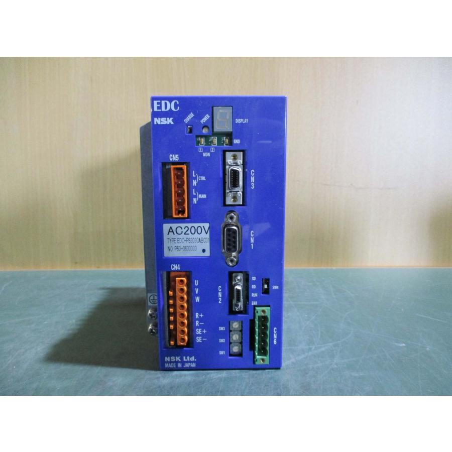 中古 NSK MEGATORQUE MOTOR EDC-PS3030ABC01 ドライバ AC200V