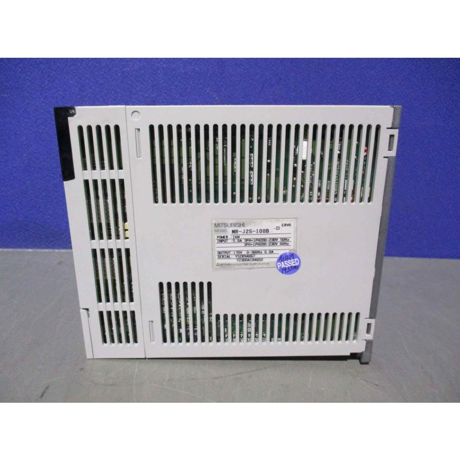 中古 MITSUBISHI MR-J2S-100B-EB ACサーボアンプ 1KW (LBNR61026C121