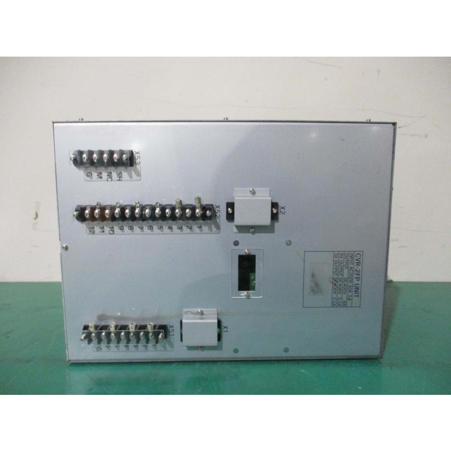中古 CVR-2FP UNIT INPUT AC200V 30A OUTPUT DC400V 8A RV 0.5A SV 0.5A ...