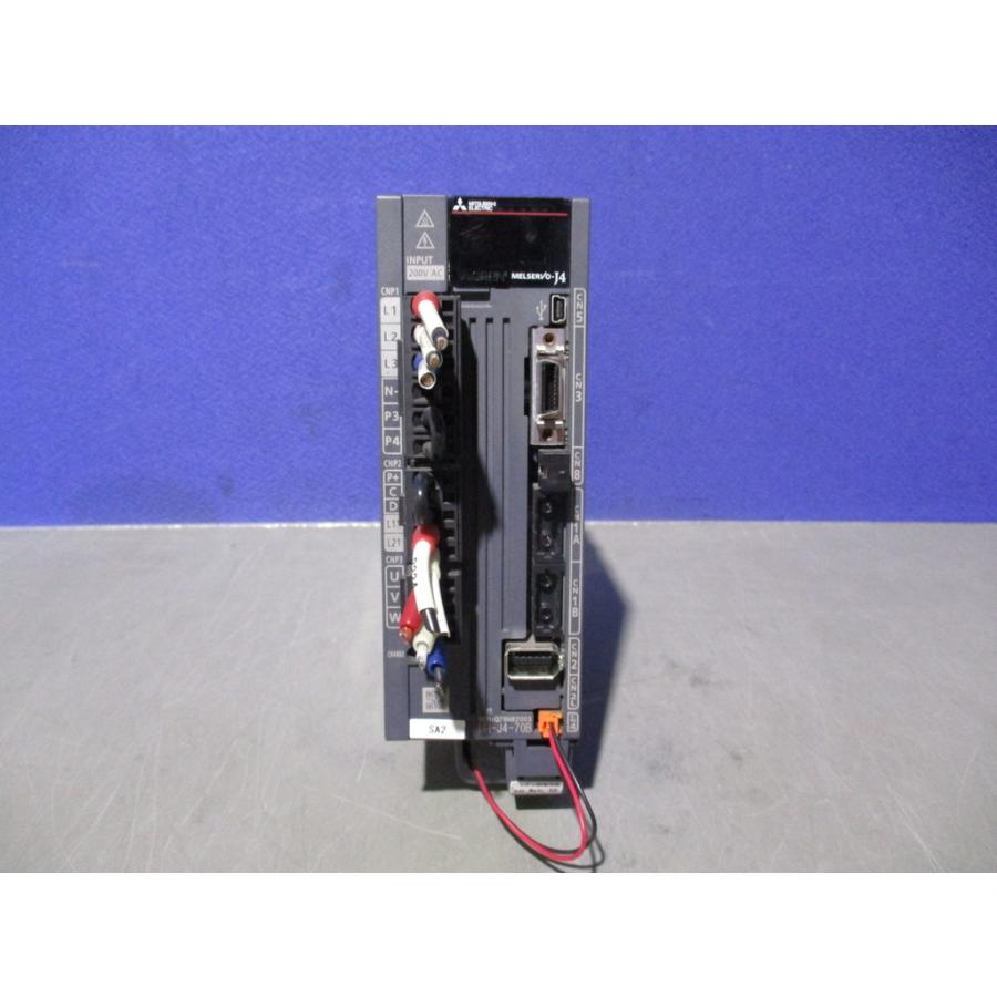 中古 MITSUBISHI MR-J4-70B ACサーボ 750W (LBPR70707B111