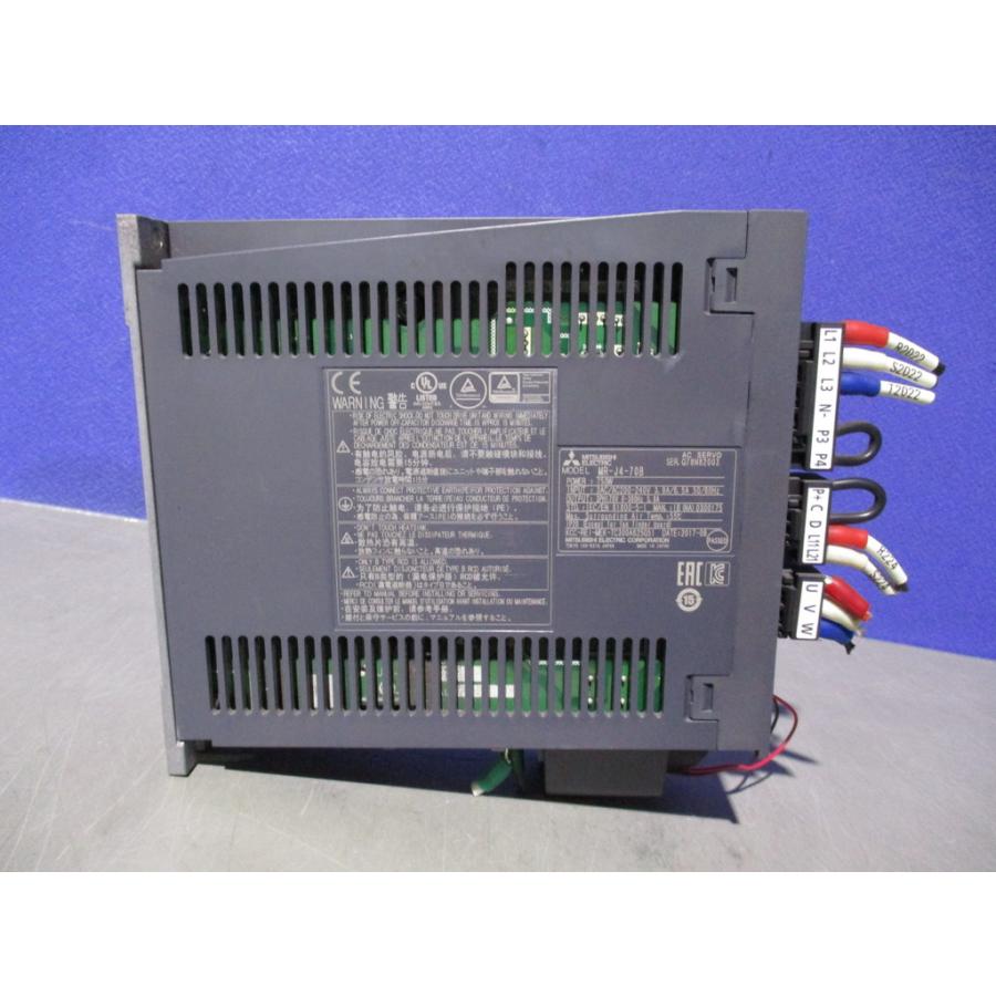 中古 MITSUBISHI MR-J4-70B ACサーボ 750W (LBPR70707B111