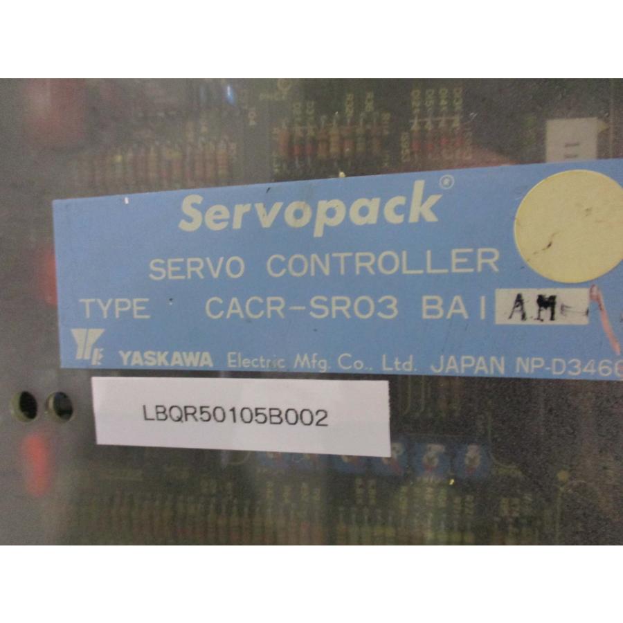 中古 YASKAWA SERV PACK CACR-SR03 BAIAM サーボパック 中古 YASKAWA SERV PACK CACR-SR03 BAIAM サーボパック