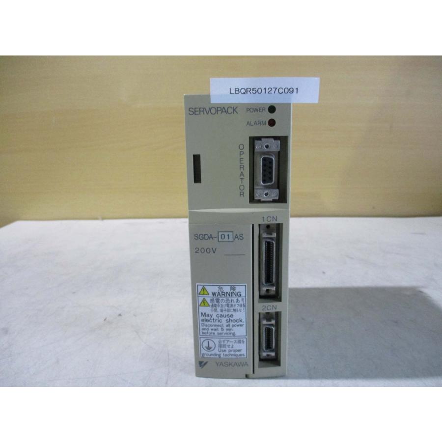 サーボパック YASKAWA 中古 SGDA-01BP SGDA-01AS.jpg SERVOPACK 電源ユニット