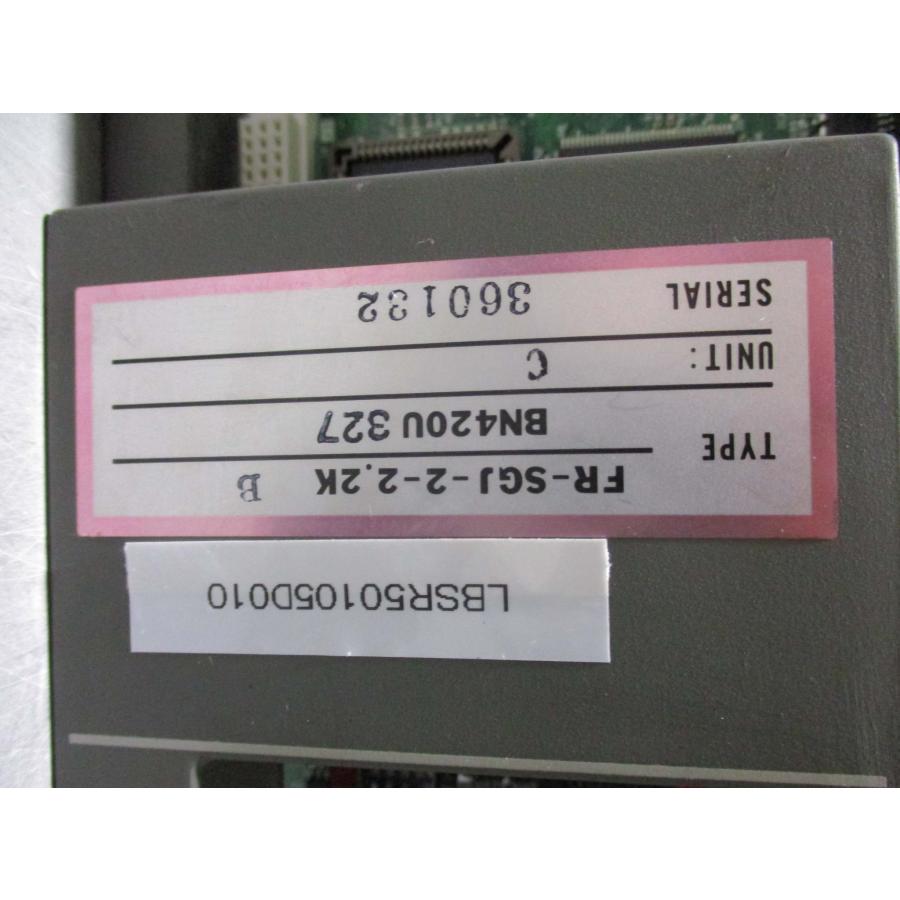中古 MITSUBISHI SERVO DRIVE FR-SGJ-2-2.2K(LBSR50105D010