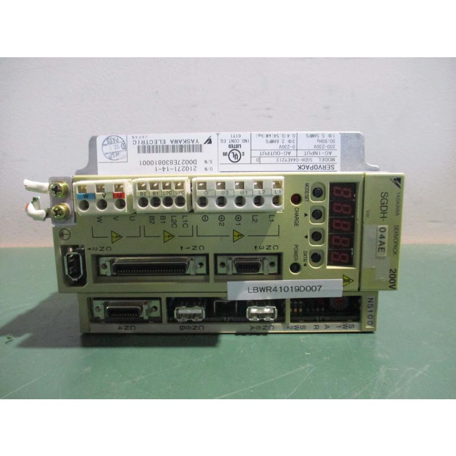 中古 YASKAWA JUSP-NS100/SGDH-04AEY213 200V サーボパック 中古 YASKAWA JUSP-NS100/SGDH-04AEY213 200V サーボパック