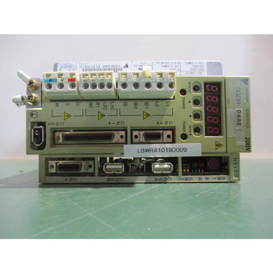 中古 YASKAWA JUSP-NS100/SGDH-04AEY213 200V サーボパック 中古 YASKAWA JUSP-NS100/SGDH-04AEY213 200V サーボパック