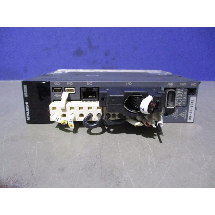 中古 MITSUBISHI MR-J3-10A1 ACサーボ 100W (LBXR70707B116