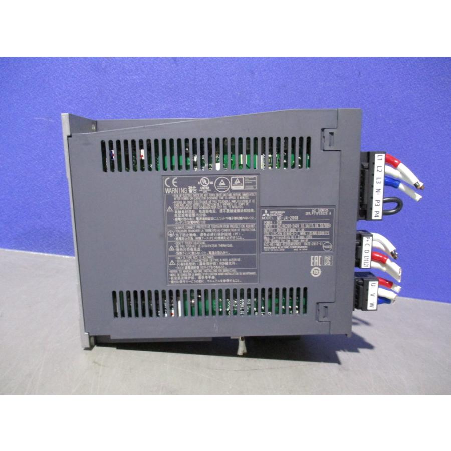 Mitsubishi MR-J4-200B ACサーボアンプ 中古 MITSUBISHI MR-J4-200B ACサーボアンプ 2KW (LBXR70708B122