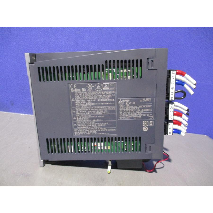 中古 MITSUBISHI MR-J4-70B ACサーボアンプ 750W (LBXR70708B126