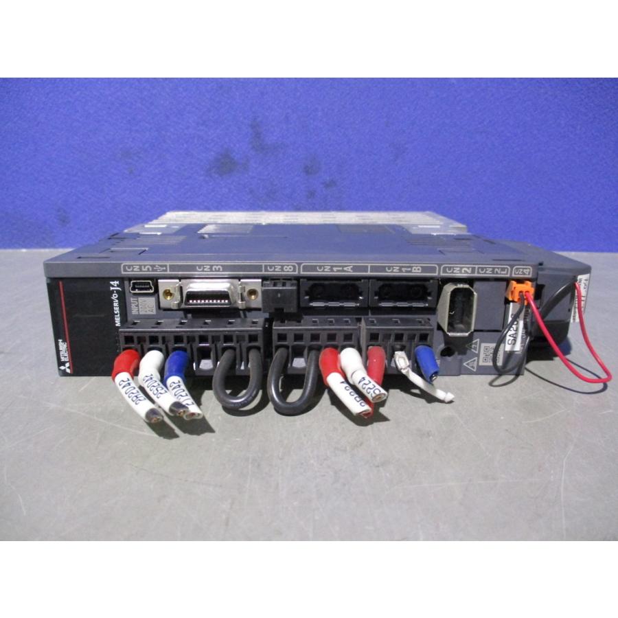 中古 MITSUBISHI MR-J4-40B ACサーボアンプ 400W (LBXR70708B128