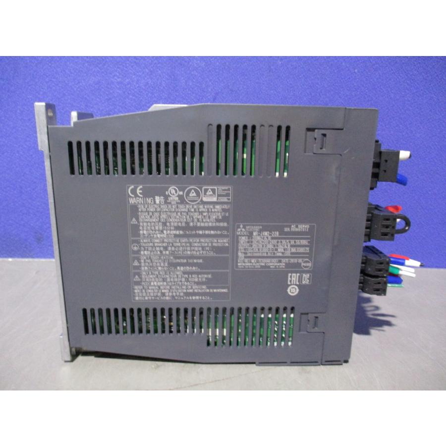 中古 MITSUBISHI MR-J4W2-22B ACサーボアンプ 200Wx2 (LBXR70708B136
