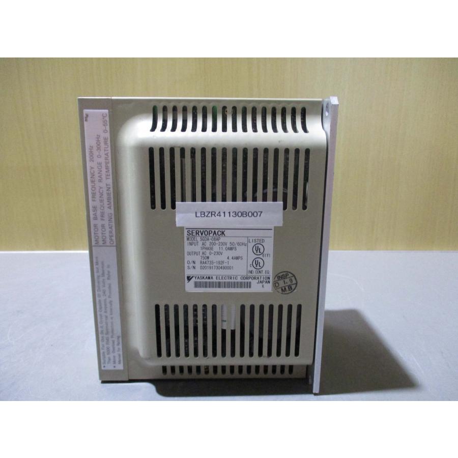 中古YASKAWA/安川電機 SGDA-08AP サーボドライバー(LBZR41130B007