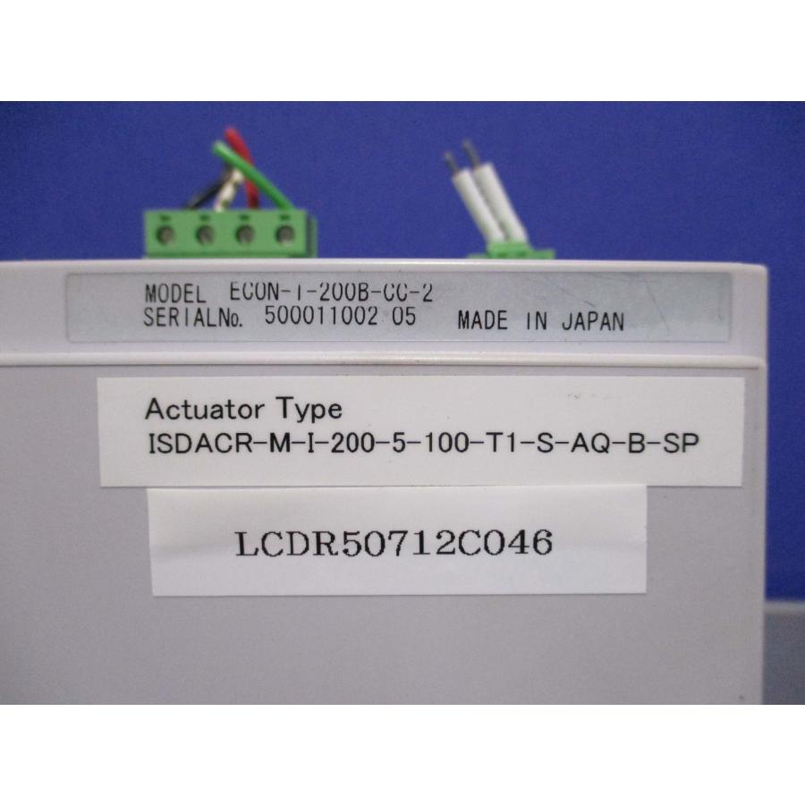 中古 IAI ECON-I-200B-CC-2 コントローラー / ACTUATOR TYPE ISDACR