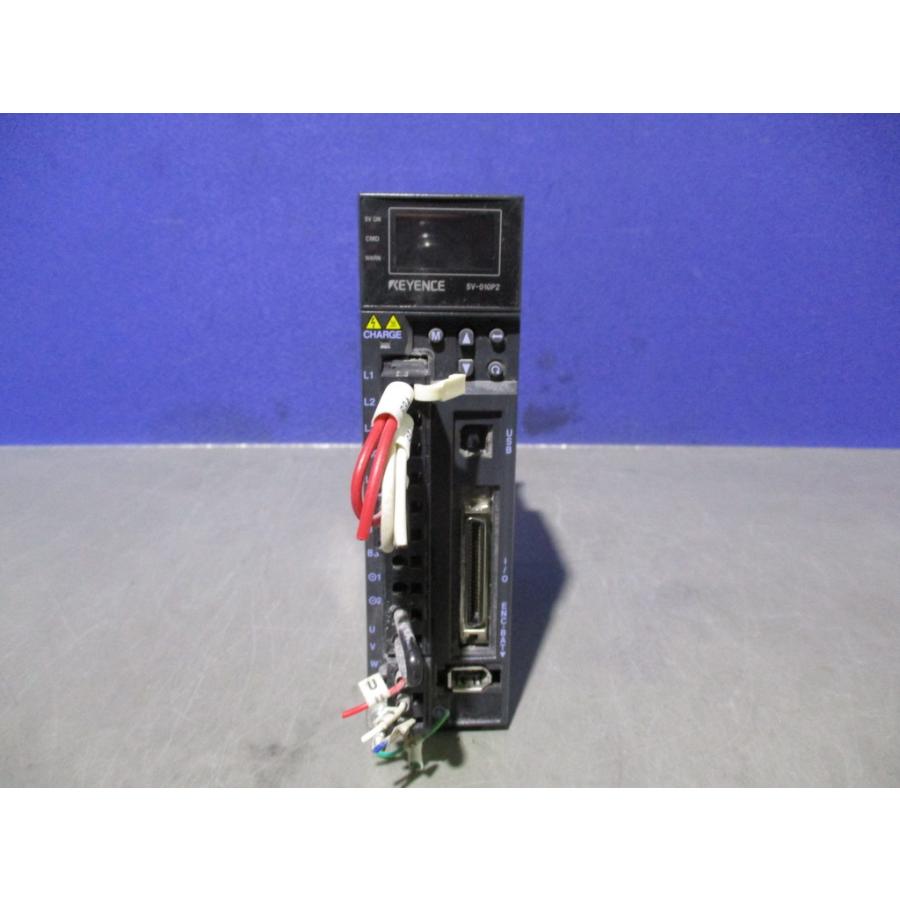 中古 KEYENCE AC SERVO SV-010P2 200-230v 100w (LCDR71024B115