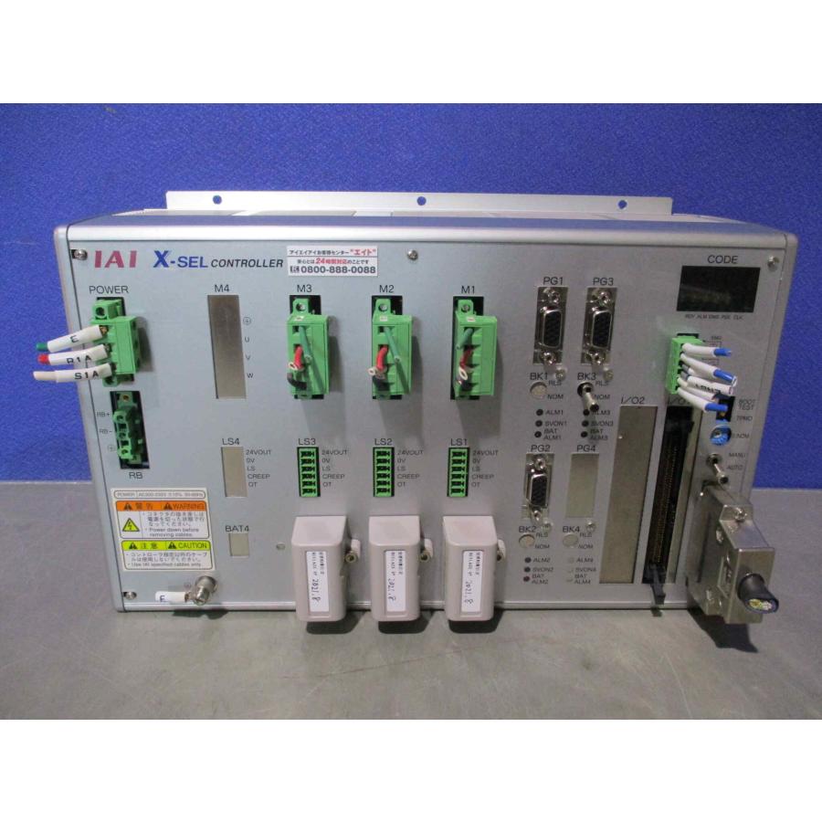 中古IAI X-Sel Controller XSEL-J-3-100A-60A-30DAB-N3-EEE-2-2