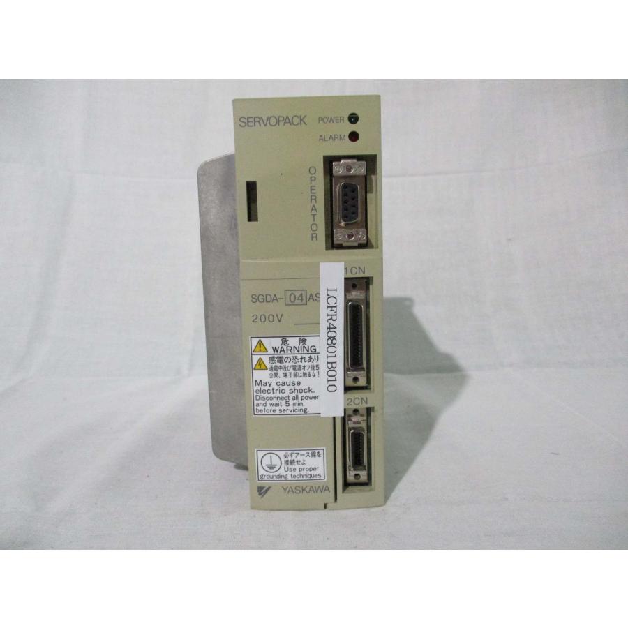 中古 YASKAWA電機 YASKAWA SERVOPACK SGDA-04AS(LCFR40801B010