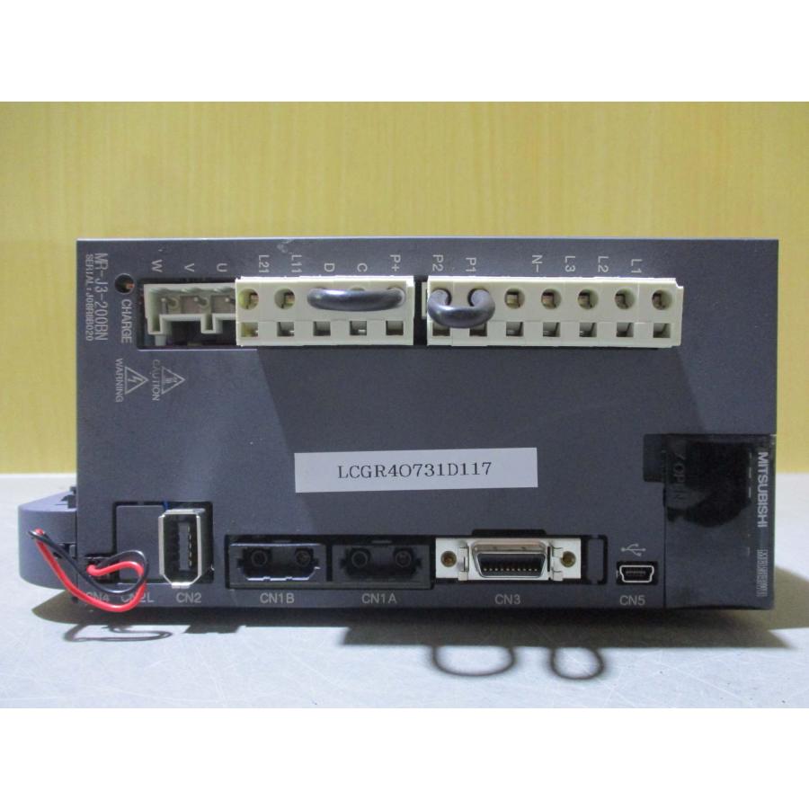 中古 MITSUBISHI AC SERVO MR-J3-200BN(LCGR40731D117