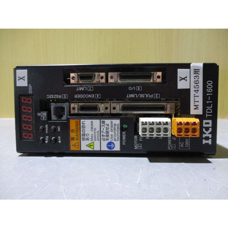 中古 IKO ナノリニアNT専用ドライバーTDL TDL1-1600/20S SERVO DRIVER