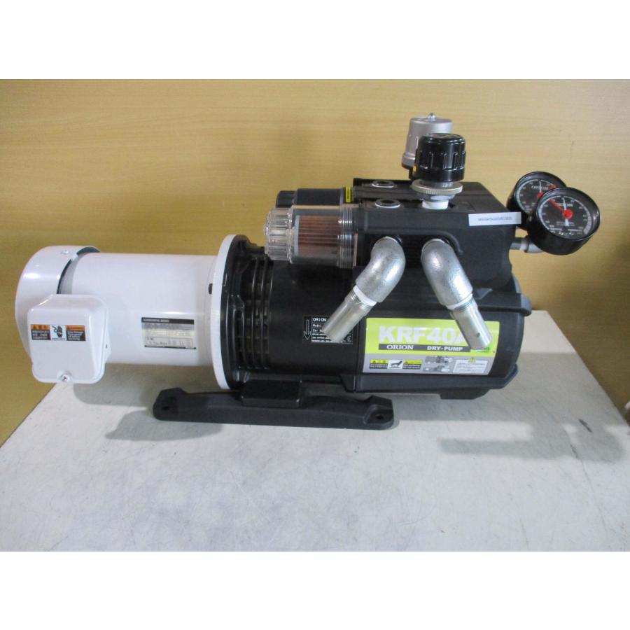 中古 ORION DRY-PUMP KRF40A-VB-01 乾ポンプ<送料別 中古 ORION DRY-PUMP KRF40A-VB-01 乾ポンプ<送料別