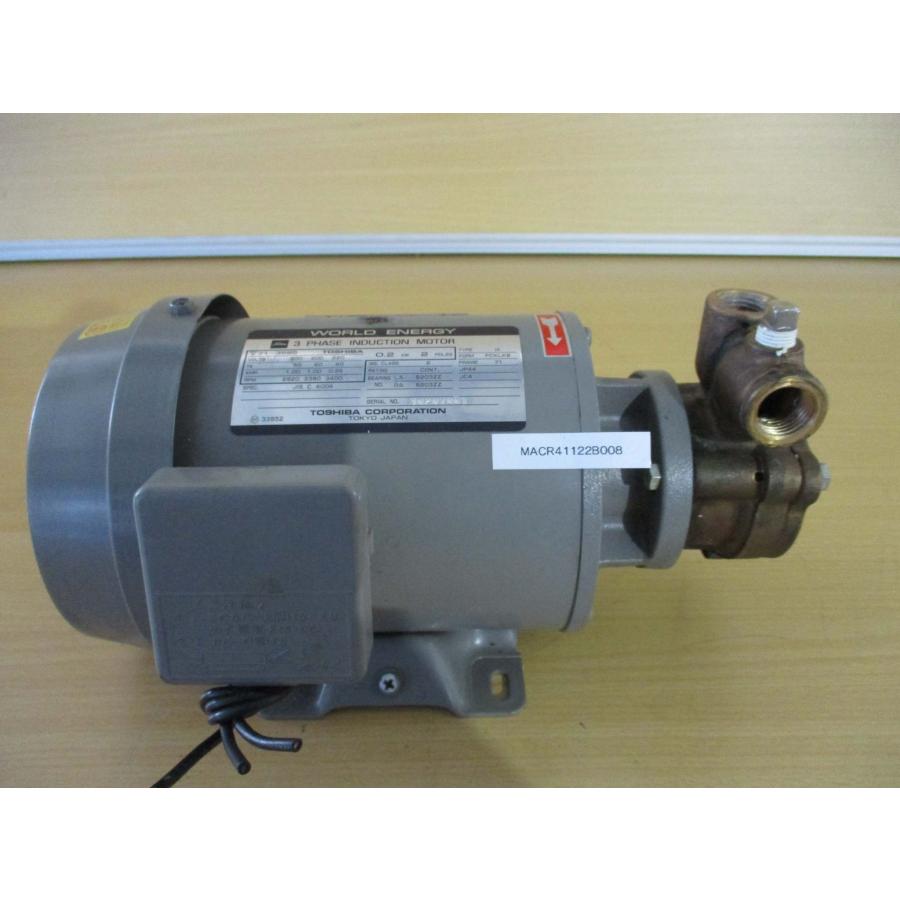 中古 TOSHIBA 3-PHASE INDUCTION MOTOR IK-FCKLK8 15KLD02Z 三相 