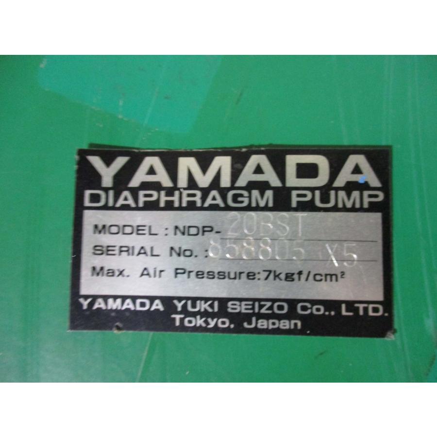 中古 YAMADA ダイアフラムポンプ 20BST(MACR41123D008 中古 YAMADA ダイアフラムポンプ 20BST(MACR41123D008