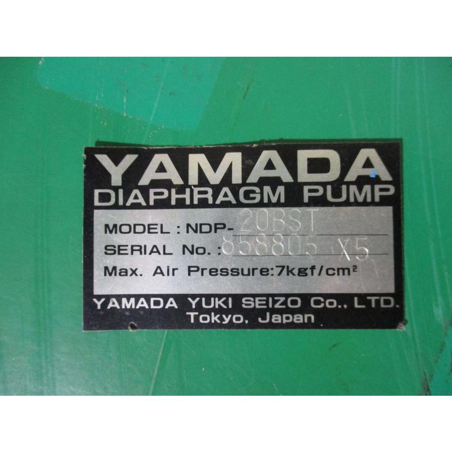 中古 YAMADA ダイアフラムポンプ 20BST(MACR41123D009 中古 YAMADA ダイアフラムポンプ 20BST(MACR41123D009