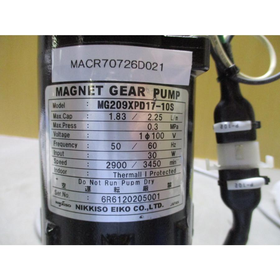 中古 NIKKISO MG209XPD17-10S マグネットポンプ (MACR70726D021