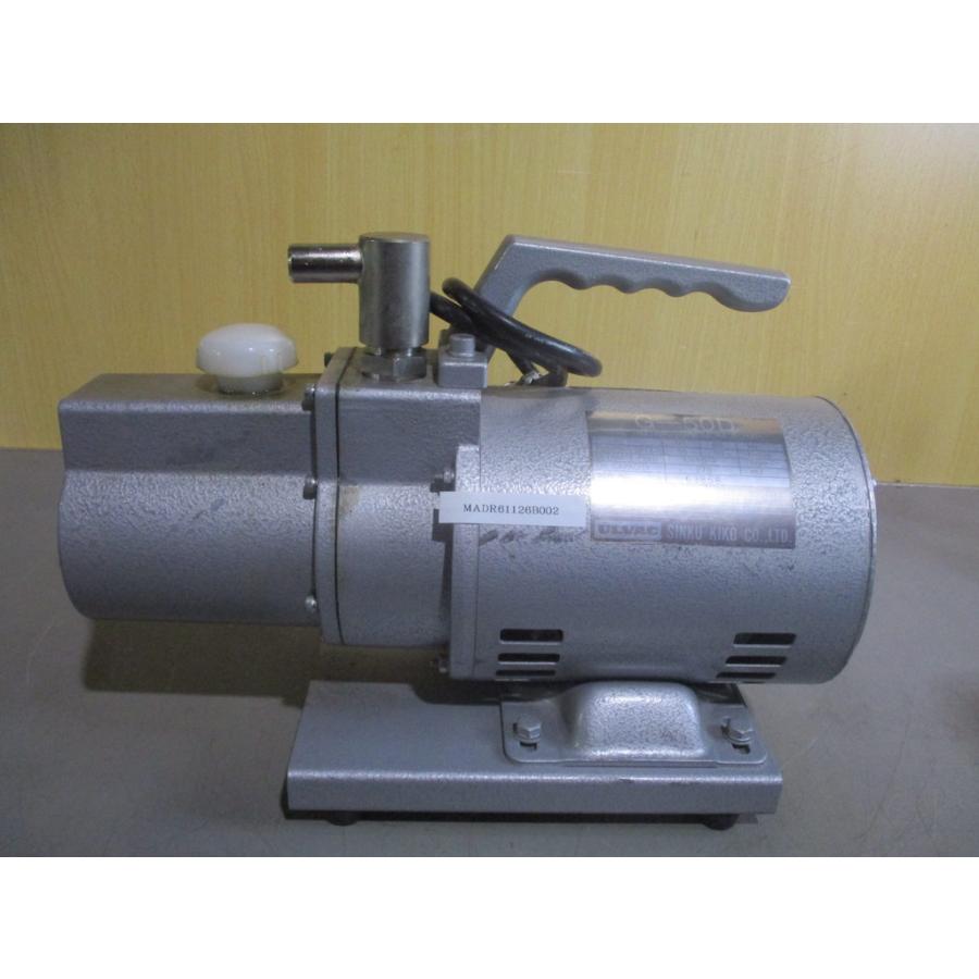 中古 ULVAC G-50D 小型油回転真空ポンプ(MADR61126B002