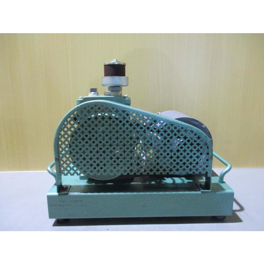 中古 HITACHI SINGLE PHASE INDUCTION MOTOR EFOU-KT/油回転真空ポンプ 