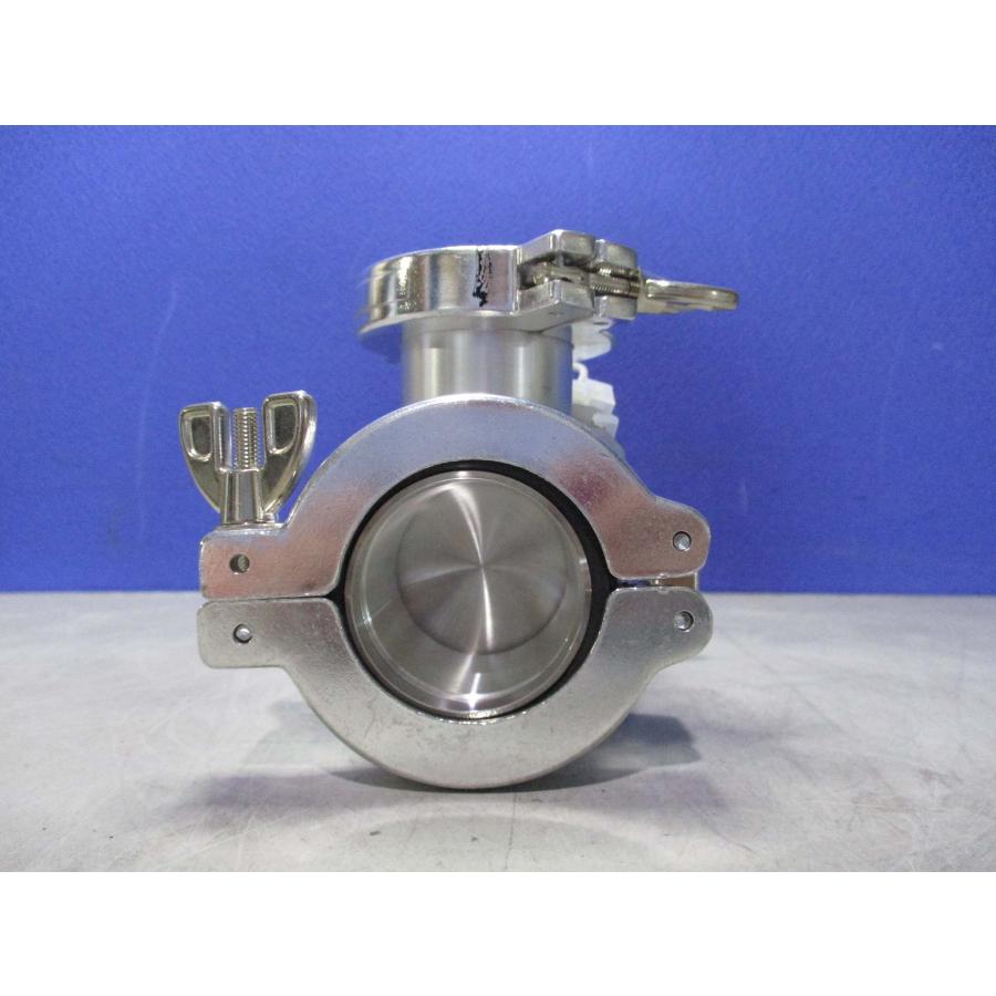 中古 SMC XLA-40-X530 アルミニウム製 高真空L型バルブ 常時閉