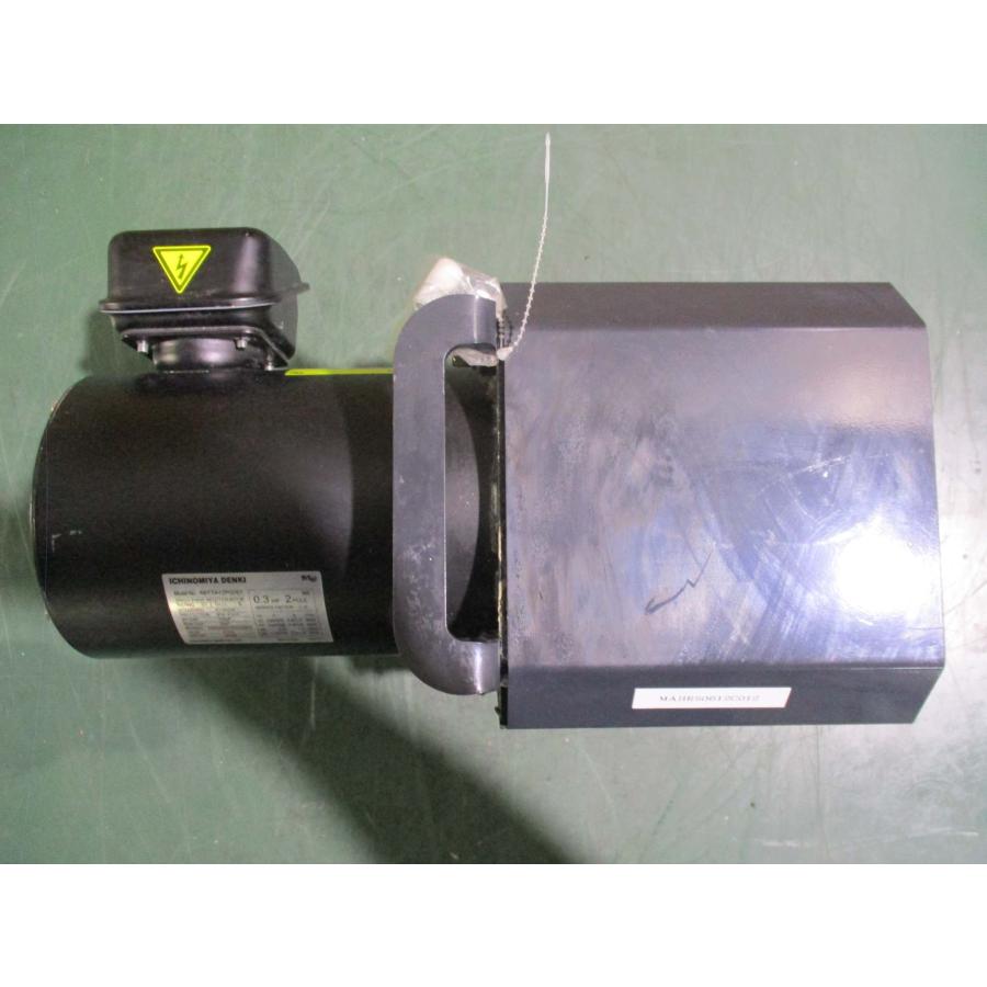 中古 ICHINOMIYA DENKI SINGLE PHASE INDUCTION MOTOR ABTTA12PG001 0.3KW/VACUUM PUMP DVSL-100C(MAHR50612C012)_8