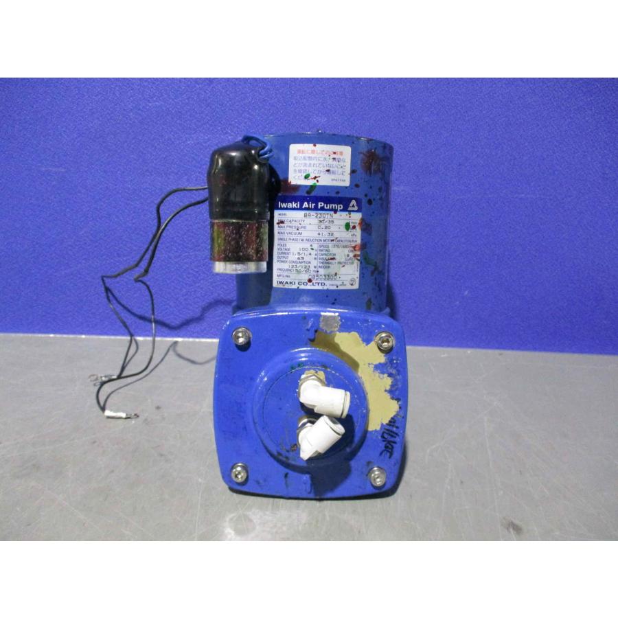 中古 IWAKI AIR PUMP BA-230TN ベローズ式エアーポンプ / SIKD MOTOR (MAPR51208D015)