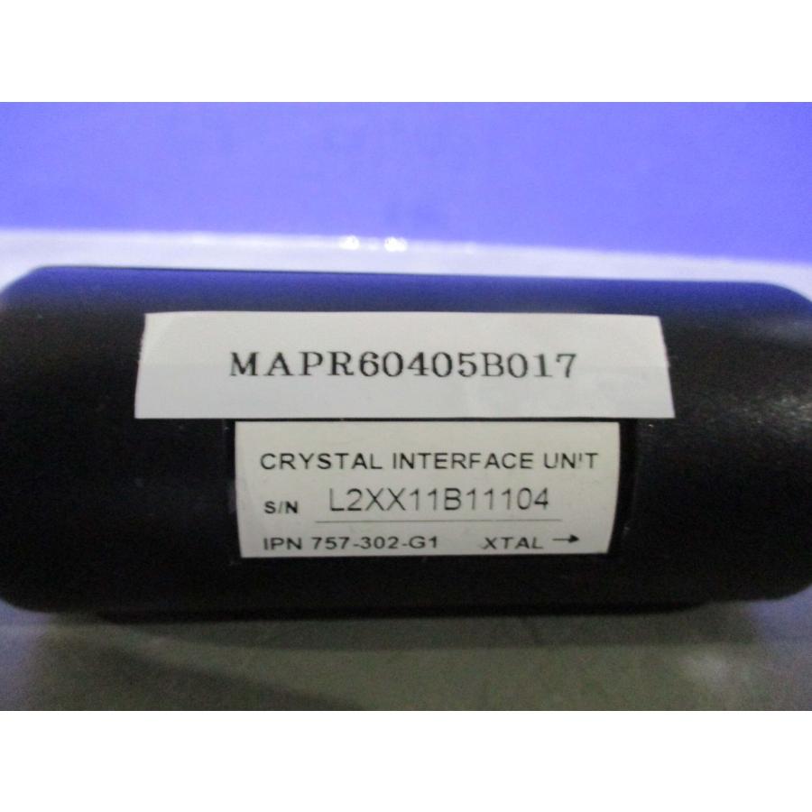 中古 CRYSTAL INTERFACE UN T L2XX11B11104 757-302-G1 XTAL (MAPR60405B017 ...